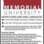 Memorial University of Newfoundland Canada Admission 2024