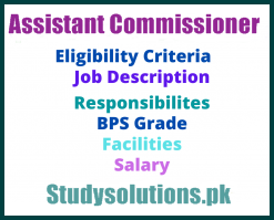 Assistant Commissioner Powers, Protocol, Salary, Duties, Tips For Becoming AC in Pakistan